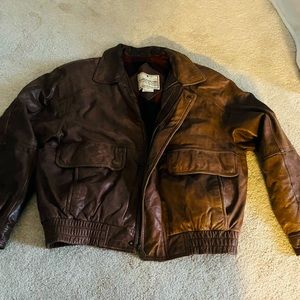 Vintage John Ashford Leather Jacket